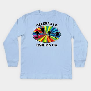 Rainbow joy Kids Long Sleeve T-Shirt